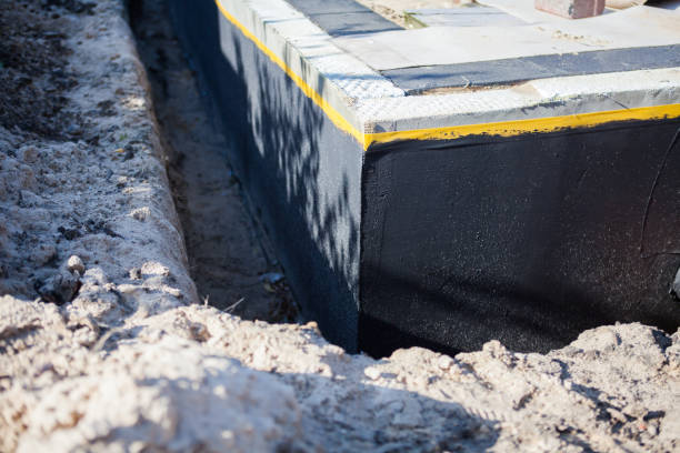Professional Foundation Crack Repair technician working in Rushville, NY